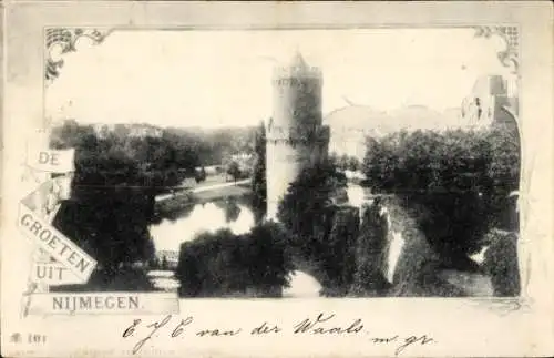 Ak Nijmegen Gelderland, Turm