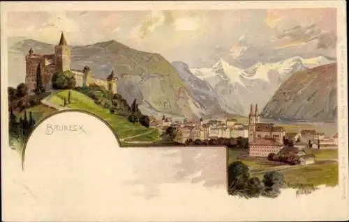 Künstler Litho Hirschmann, Bruneck Brunico Südtirol, Gesamtansicht