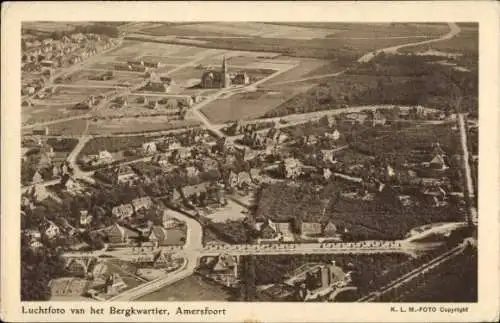 Ak Amersfoort Utrecht Niederlande, Luftaufnahme, Bergkwartier