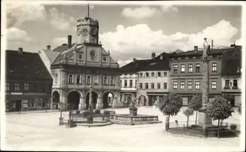 Foto Ak Police nad Metuji Politz an der Mettau Region Königgrätz, Platz