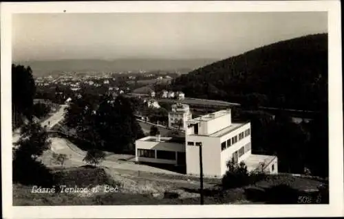 Ak Teplice nad Bečvou Teplitz Bad Region Olmütz, Gesamtansicht