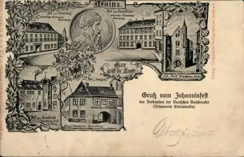 Litho Eberswalde, Johannisfest, Verband der Deutschen Buchdrucker, Gutenberg, Mainz