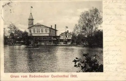 Ak Hamburg Wandsbek Bergstedt, Rodenbeker Quellental, 1900