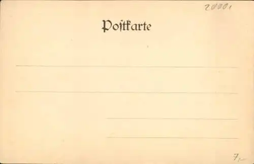 Ak Hamburg Mitte Horn, Rauhes Haus, Schulgebäude