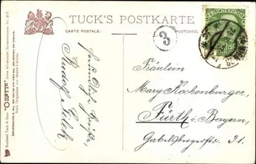 Künstler Ak Moritz Lübben, Marie Elisabeth, Friesisches Bauernhaus