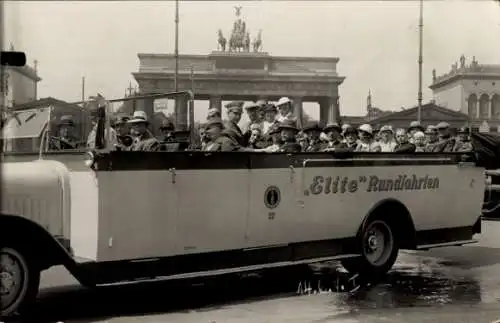 Foto Berlin Mitte, Autobus, Brandenburger Tor, Elite Rundfahrten