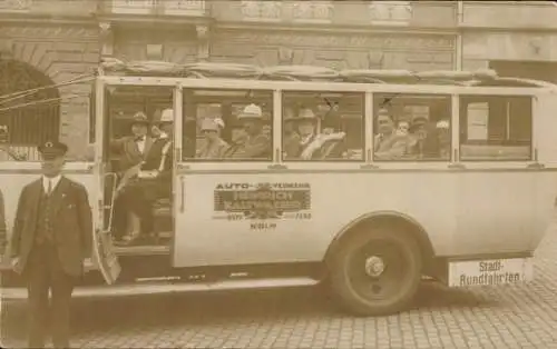 Foto Ak Köln am Rhein, Auto-Verkehr Heinrich Kaltwasser, Stadtrundfahrt, Autobus