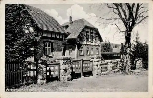 Ak Szklarska Poręba Schreiberhau Riesengebirge Schlesien, Genesungsheim der LVA Berlin