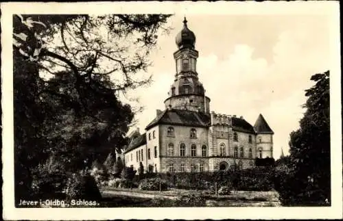 Ak Jever in Oldenburg Friesland, Schloss, Außenansicht