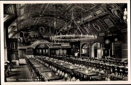 Ak München Bayern, Hofbräuhaus, Festsaal