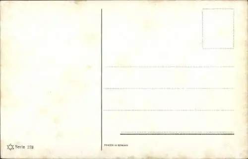 Künstler Ak Landwirtschaft, Dampfbetriebene Dreschmaschine, Getreideernte, Strohhaufen