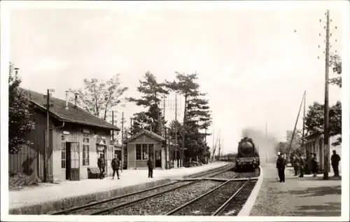 Ak La Valbonne Ain, La Gare