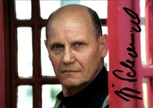 Foto Ak Schauspieler Jürgen Schornagel, Portrait, Autogramm