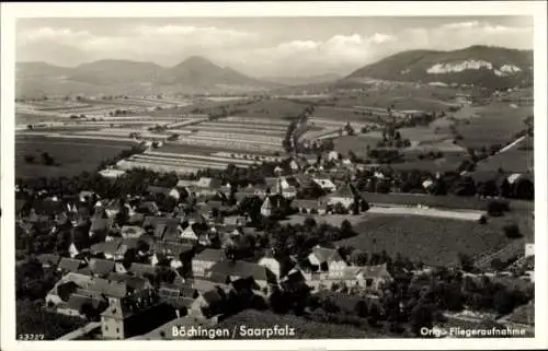 Ak Bochingen Oberndorf am Neckar, Fliegeraufnahme