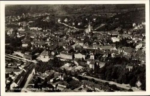 Ak Emmendingen im Breisgau Baden, Fliegeraufnahme