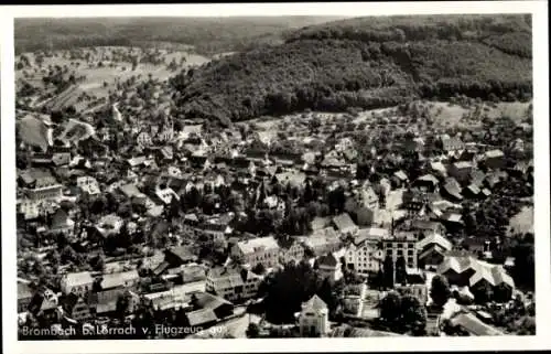 Ak Brombach Lörrach in Baden, Fliegeraufnahme