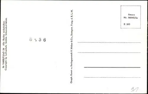 Ak Wassertrüdingen in Mittelfranken, Hesselberg, Fliegeraufnahme