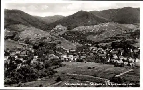 Ak Zell Weierbach Offenburg am Schwarzwald, Zell Riedle, Gasthof zum Riedle