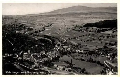 Ak Welmlingen Efringen Kirchen am Oberrhein, Fliegeraufnahme