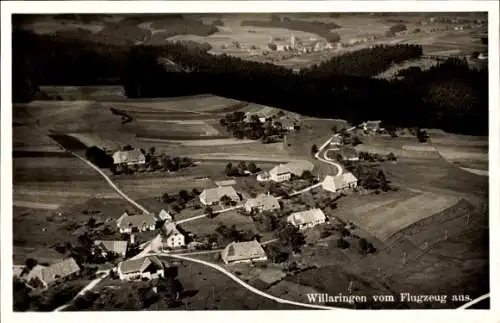 Ak Willaringen Rickenbach im Hotzenwald, Fliegeraufnahme