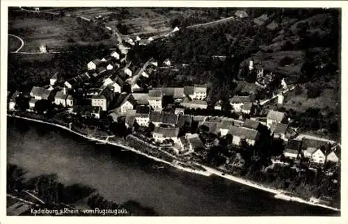 Ak Kadelburg Küssaberg Baden Württemberg, Fliegeraufnahme