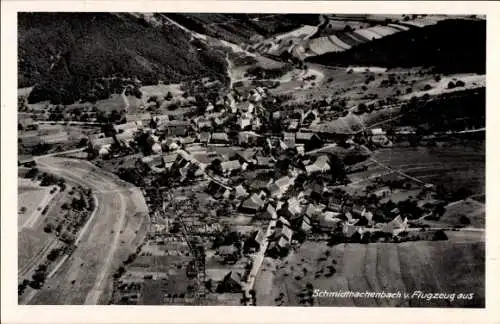 Ak Schmidthachenbach Rheinland-Pfalz, Fliegeraufnahme