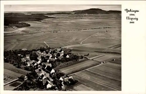 Ak Béchy Bechingen Lothringen Moselle, Fliegeraufnahme