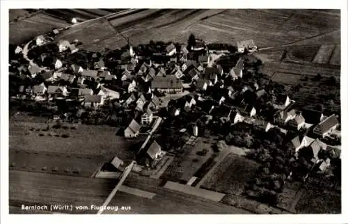 Ak Bernloch Hohenstein in Württemberg, Fliegeraufnahme