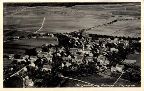 Ak Daugendorf Riedlingen auf der Schwäbischen Alb, Fliegeraufnahme