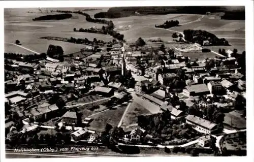 Ak Holzkirchen in Oberbayern, Fliegeraufnahme