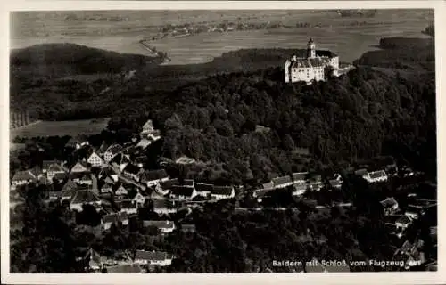 Ak Baldern Bopfingen im Ostalbkreis, Fliegeraufnahme