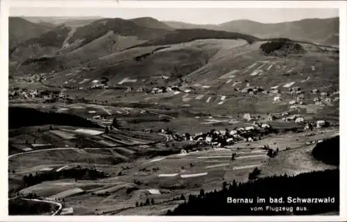 Ak Bernau im Schwarzwald, Fliegeraufnahme