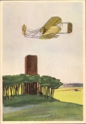 Ak Pionieri dell' Aeronautica, Centocelle, I primi voli, 1909