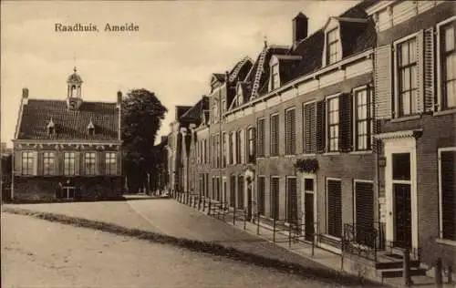 Ak Ameide Zederik Utrecht, Rathaus