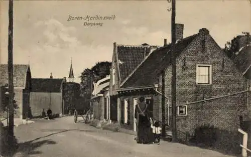 Ak Boven Hardinxveld Südholland, Dorpsweg