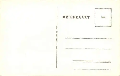 Ak Zaandijk Nordholland, Rathaus