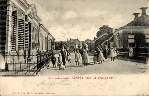 Ak Uithuizen Groningen Niederlande, Schoolstraat