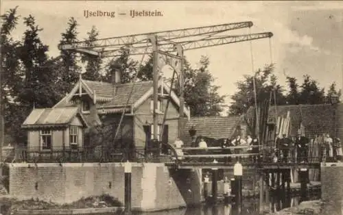 Ak IJsselstein Utrecht Niederlande, IJselbrug