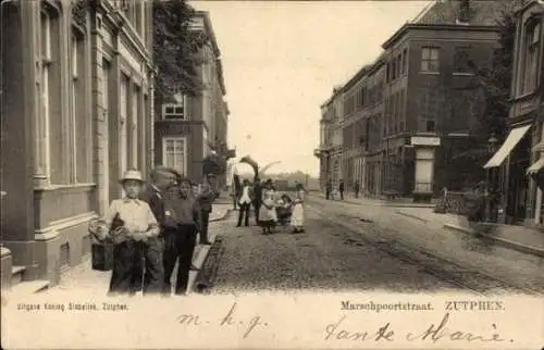 Ak Zutphen Gelderland, Marschpoortstraat