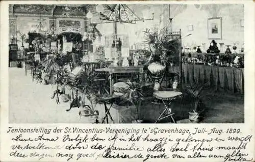 Ak Den Haag Den Haag Südholland, Tentoonstelling der St. Vereeniging, 1899