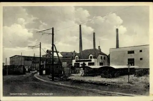 Ak Geldermalsen Gelderland, Schamottefabrik