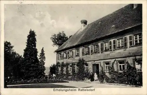 Ak Rattelsdorf Oberfranken, Erholungsheim