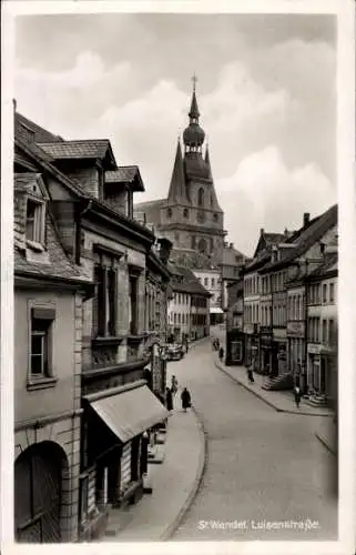 Ak St. Wendel im Saarland, Luisenstraße