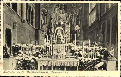 Ak Werl in Westfalen, Wallfahrtskirche, Gnadenaltar