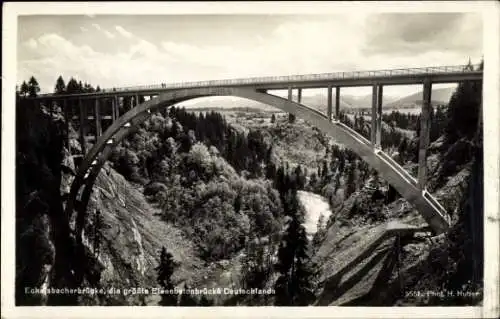 Ak Rottenbuch in Oberbayern, Echelsbacher Brücke