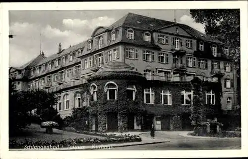 Ak Schlangenbad im Taunus Hessen, Kurhaus