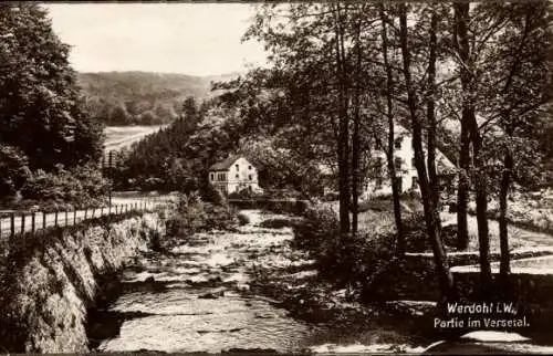 Ak Werdohl im Sauerland, Versetal