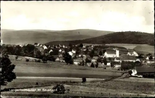 Ak Langenholthausen Balve im Sauerland, Gesamtansicht