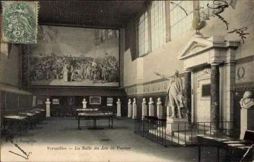 Ak Versailles Yvelines, The Salle du Jeu de Paume