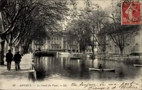 Ak Annecy Haute Savoie, Canal du Vasse